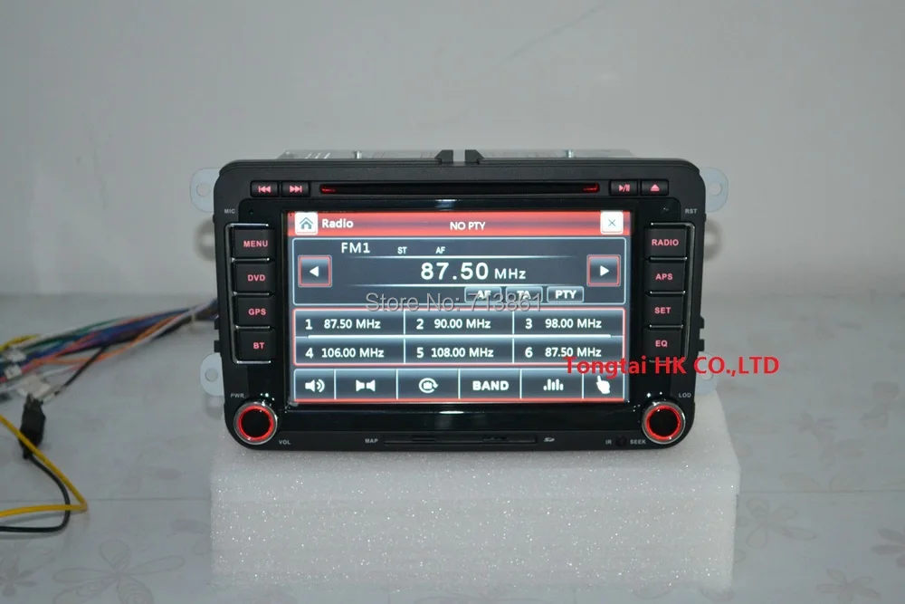 Sale 7"for VW caddy,Tiguan,PASSAT B6,JETTA Car DVD Player near original,GPS navigation,ipod,rds,3g,wince6.0,English,russian,spanish 7