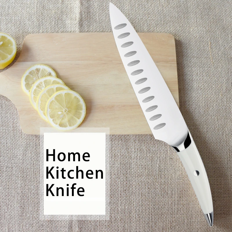 Kitchenware Chef Knife Cutting Vegetables Knives German Stainless Manganese Steel Slicing Knife