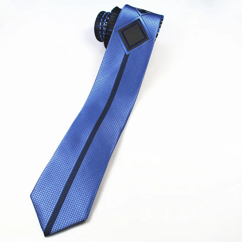 RBOCOTT узорчатые и Цветные Лоскутные тонкие галстуки модные новые Узкие галстуки для мужчин вечерние галстуки на шею 6 см - Цвет: 17