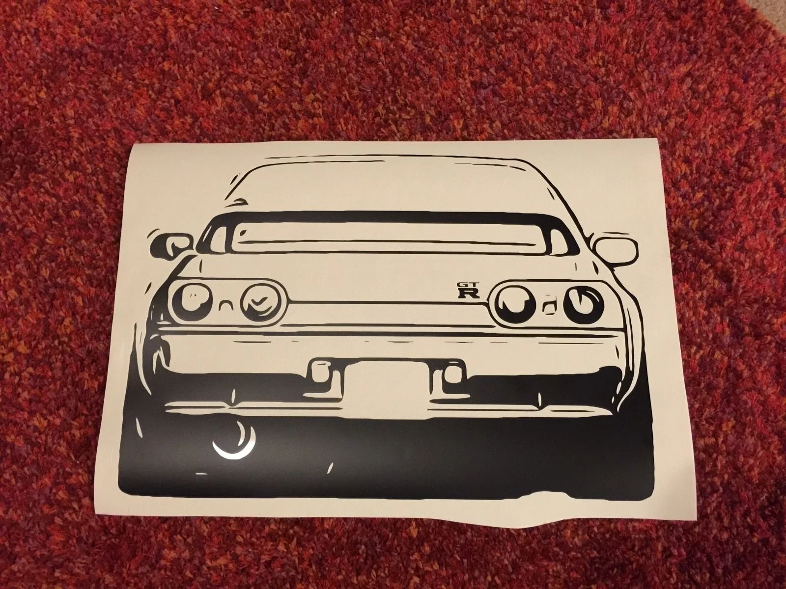 Для R32 GTR Nissan Skyline Nismo Epic настенная виниловая наклейка различных размеров |
