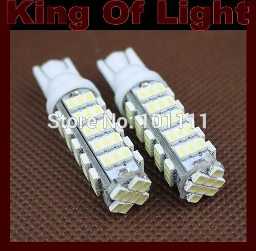 60X авто LED T10 194 W5W 68 LED SMD 3020 68SMD Клин Светодиодные лампы Белый