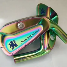 7 шт. Jean Baptiste Железный набор Aaron Jean Baptiste Golf кованые железные клюшки для гольфа 4-9 P R/S гибкий стальной/графитовый Вал с крышкой головы