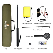 Светодиодный портативный с телескопической колонной яркий прожектор световая панель Hands-free рабочий свет для наружного кемпинга гаражный ремонтный