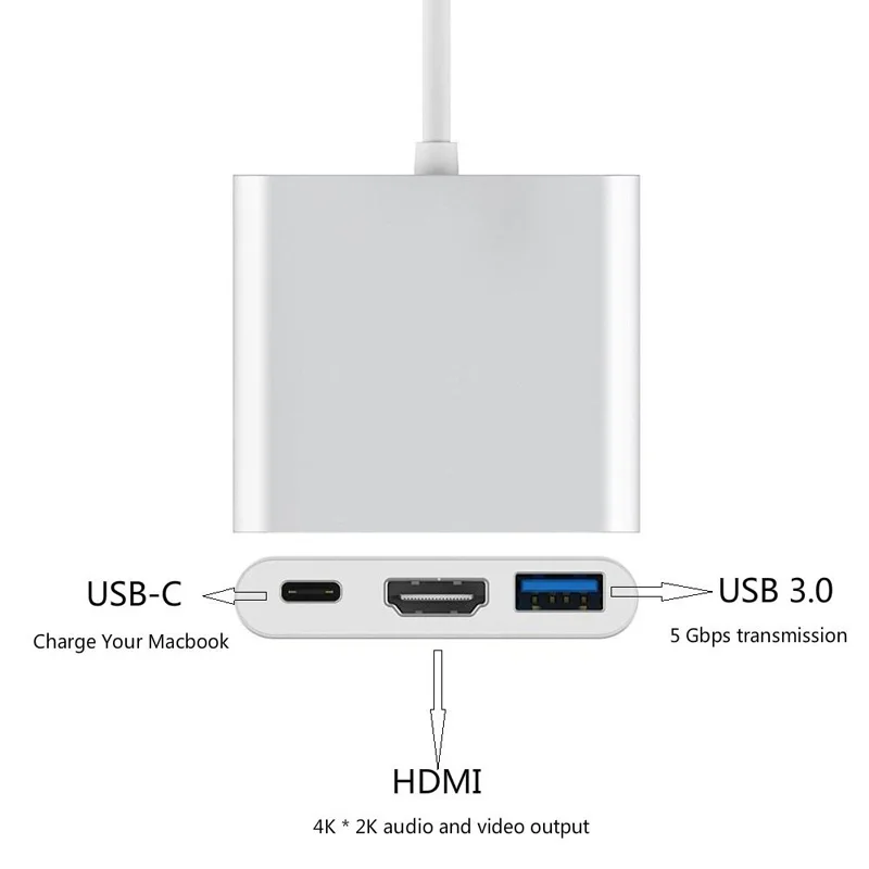 USB 3 1 Тип C адаптер с HDMI для samsung S8 Примечание 8 DEX Режим ПК док станция Nintend