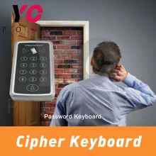 Controllo accessi tastiera Cipher Escape Room puntelli ER inserire la password giusta sulla tastiera per sbloccare