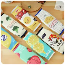 Creative Pencil Case kawai pen bag school office supplies high quality cute funny lovely birthday gift send children 005