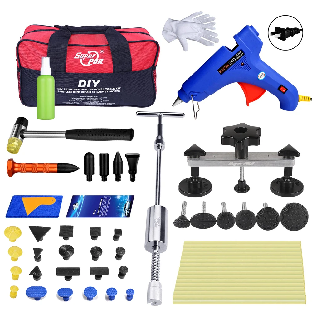 Buy PDR tools set slide hammer pulling bridge glue gun