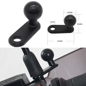 

JINSERTA Aluminum L Type 1 inch ( 25mm ) Ball with 10mm Hole Compatible with Ram Mounts for Gopro Sjcam DSLR
