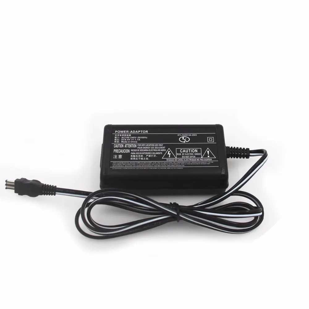 Charger Adapter Battery Charger Power Supply Adapter Battery Charger Adapter 8.4V1.7A L100 AC Adapter Charger For Sony HandyCam CCD-TRV 108/118 /128 /138 CCD-TR748 CCD-TRV238 CCD-TRV238E Camcorder