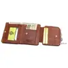 TAUREN Hommes Portefeuille 100% Conception Hommes portefeuilles à trois volets sac à main de mode portefeuille porte-cartes Homme En Cuir Véritable Avec Fermeture Éclair poches de pièce de monnaie ► Photo 3/6