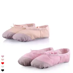 2018 Новые Оптовая продажа детей обувь для девочек мягкая детская подошва балетные костюмы обувь танцев 5 цветов