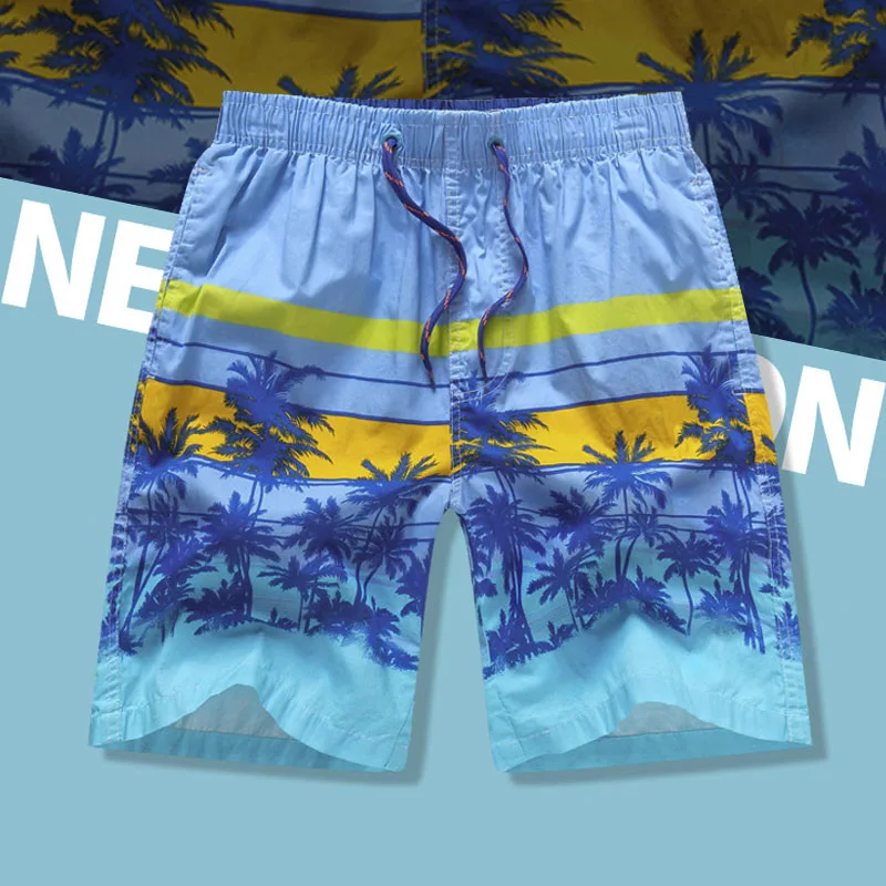 

Men's Beach Swimming Trunks Quick Dry Summer Holiday Beach Shorts Boxer Brief Swimsuit Swim Underwear Boardshorts with Pocket