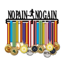 Металлическая Вешалка для медалей, держатель медали для бега, без боли, не усиление, стойка для медалей, 36~ 45 медалей