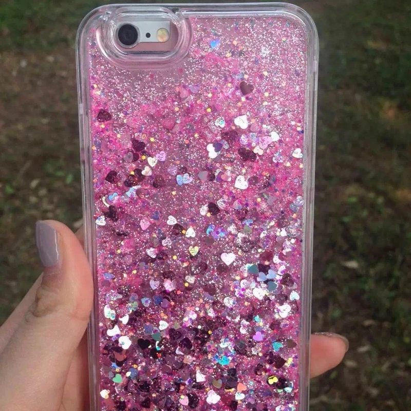 steenkool cijfer schedel Glitter Flowing Case For Iphone 5s Se Bling Love Liquid Quicksand Phone  Cases For Iphone 5 6 6s 7 8 Plus X Girly Cute Cover Capa - Mobile Phone  Cases & Covers - AliExpress
