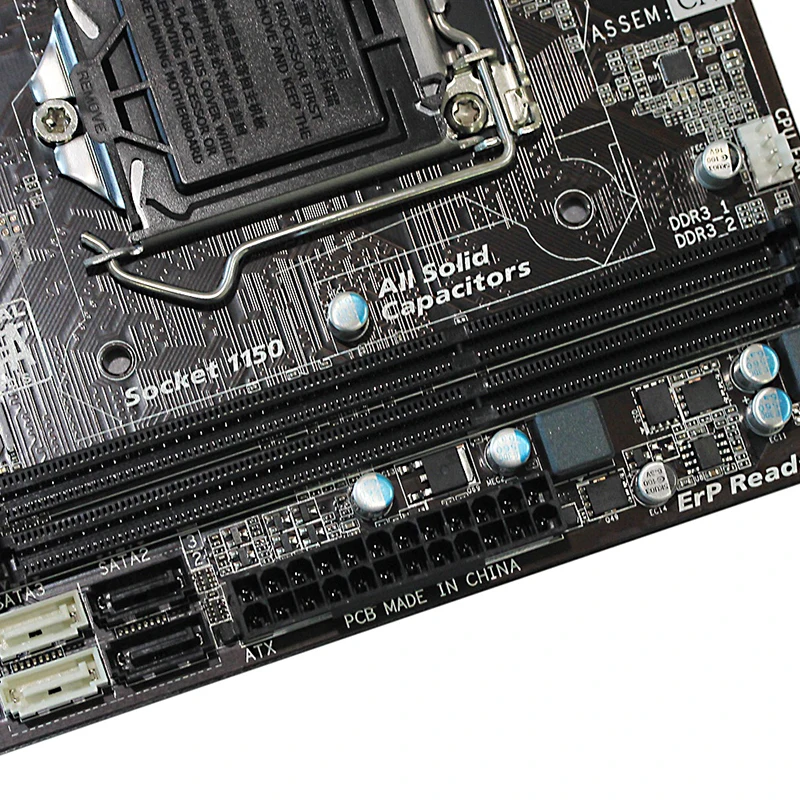 Материнская плата Gigabyte GA-H81M-DS2 для Intel H81 DDR3 USB3.0 16GB LGA 1150 H81M DS2, системная плата для настольных ПК SATA III