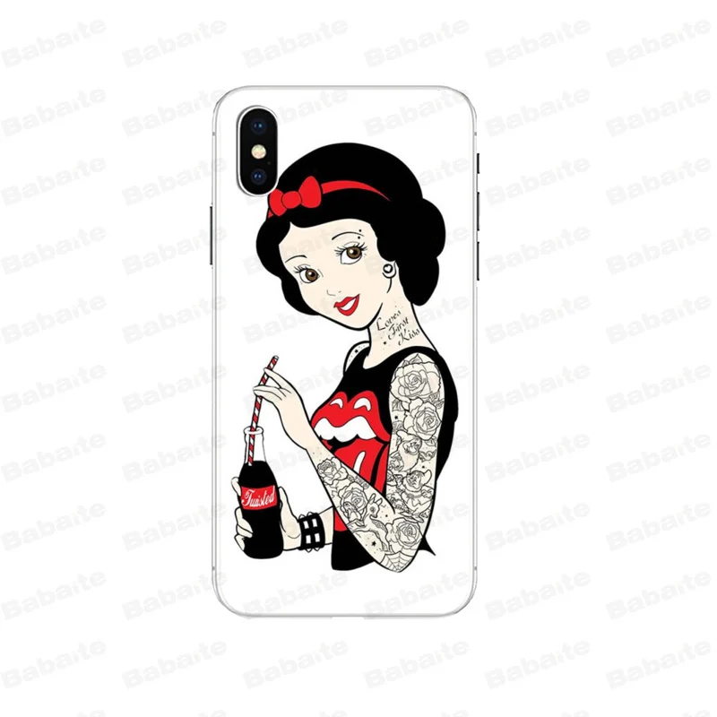 Tattooed princess Alice Ariel Jasmine Cinderella