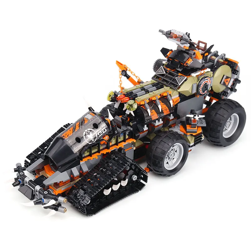 06089 игрушечный конструктор, совместимый с ninjagoo 70654 Dieselnaut Набор строительных блоков Кирпичи Детские игрушки для детей