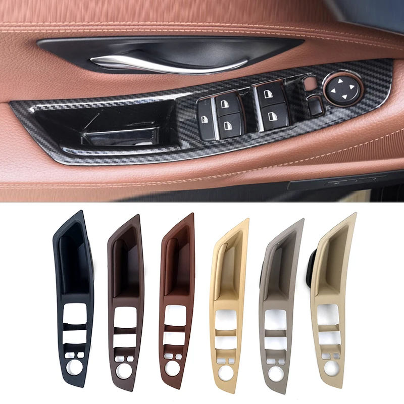 Для BMW 5 Series F10 F18 2011 2014 2015 2016 2017 Автомобильный интерьер из углеродного волокна