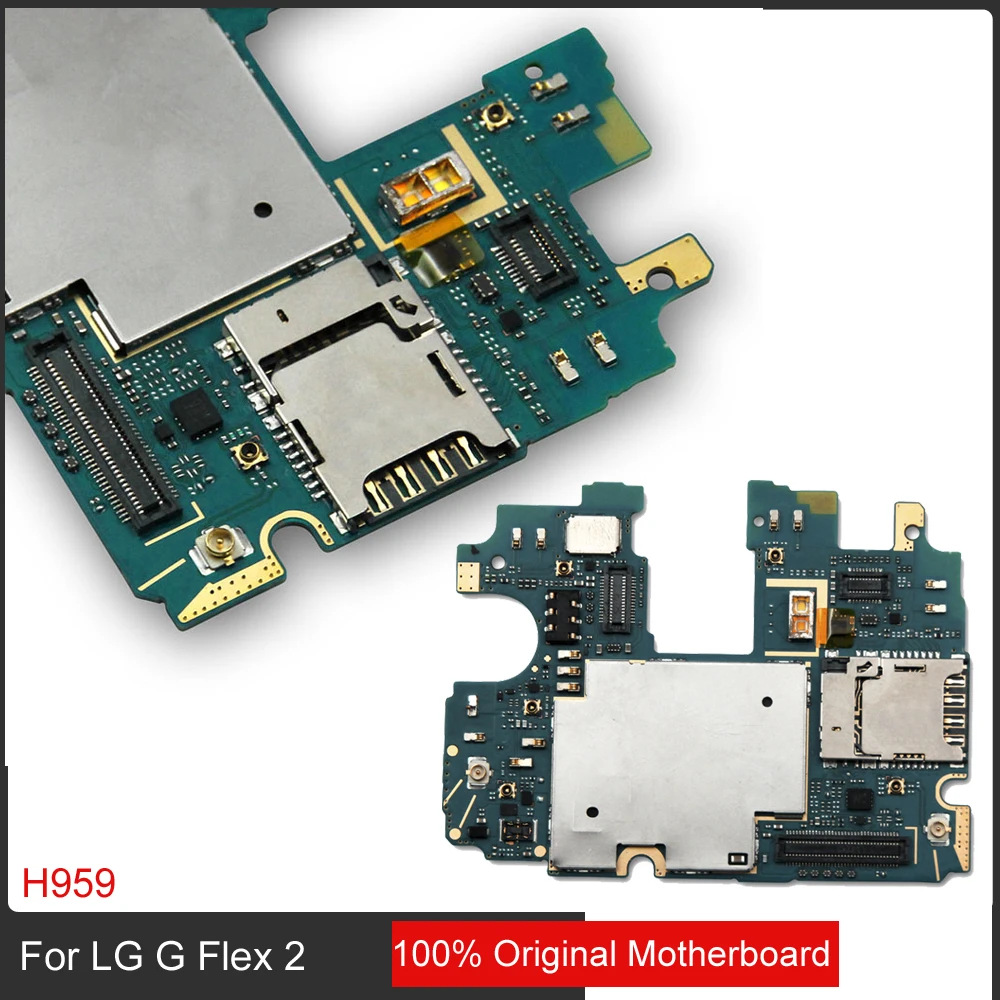 32 Гб для LG G Flex 2 H959 материнская плата с системой Android, оригинальная разблокированная материнская плата для LG G Flex 2 H959