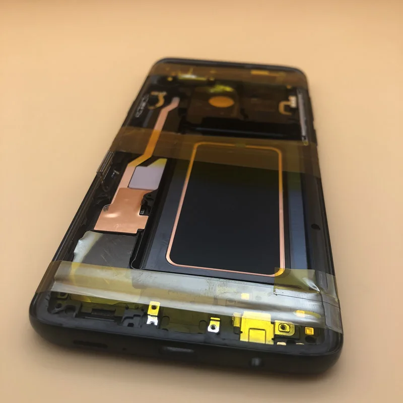 ЖК-экран с рамкой для samsung S9 plus G965 G9650 965F s9 G960 G9600 G960f ЖК-дисплей дигитайзер сенсорный экран
