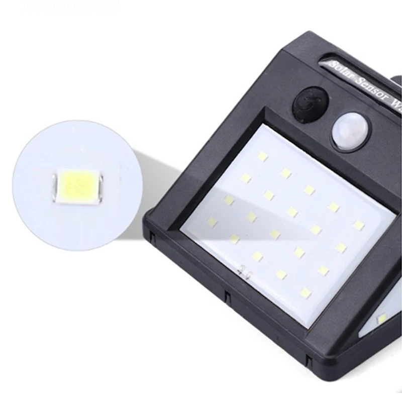30 LED Solar Light Motion Sensor Wall Lamp Outdoor Garden Decoration Fence Stair Pathway Yard Security Light Solar Lamp (8)