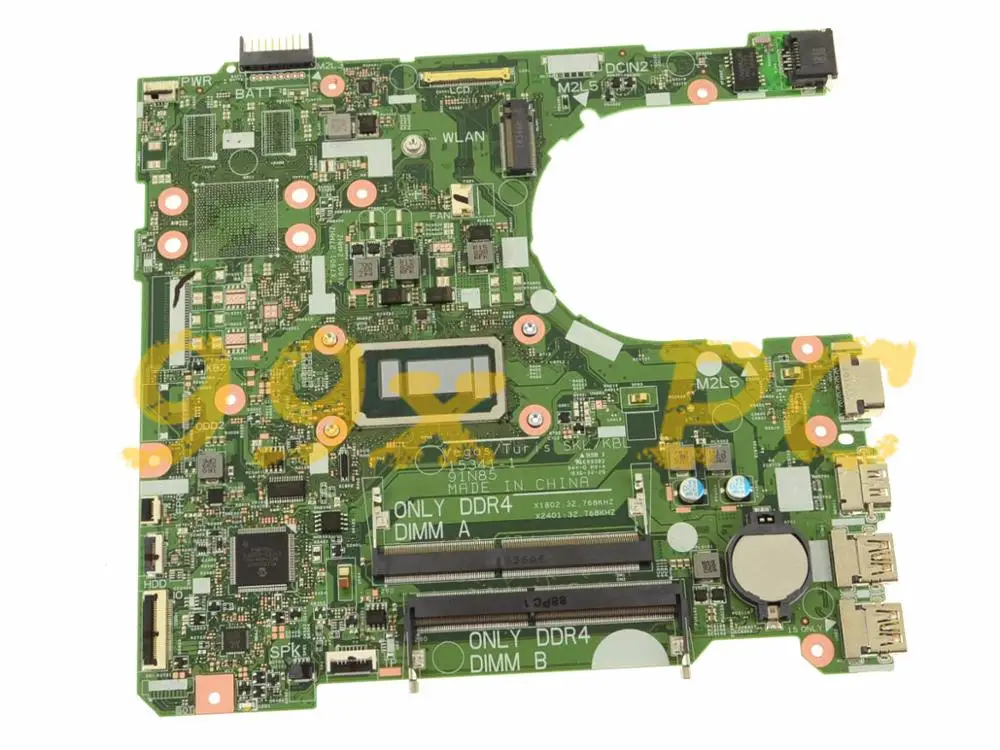 LAOKE для DELL Vostro 15 3568 14 3468 Материнская плата ноутбука W/I3 7020U Процессор CN 02876N 2876N 15341 1
