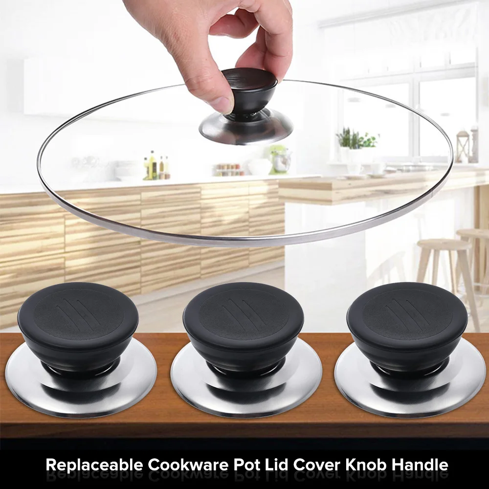 Universal Kitchen Cookware Replacement Utensil Pot Pan Lid Stainless