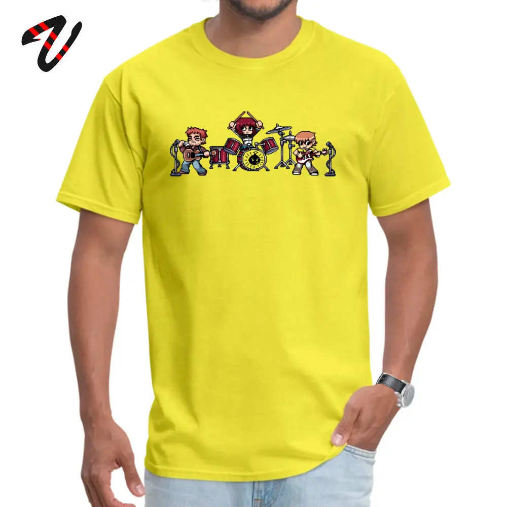 Sex BombOmb (Pixel Art) Normal Summer Fall 100% Cotton Round Neck Young Tees Cool Tees Hot Sale Short Sleeve T Shirts Sex Bomb-Omb (Pixel Art)10013 yellow