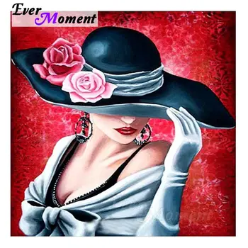 

Ever Moment Diamond Painting Woman Elegance Picture Mosaic 5D DIY Rhinestone Diamond Embroidery Handmade Full Square S2F661