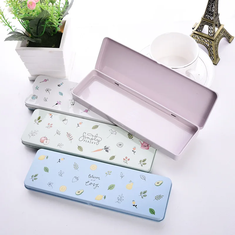 Metal pencil case of small Suihua 19.2 * 5.5cm School Pencil Case