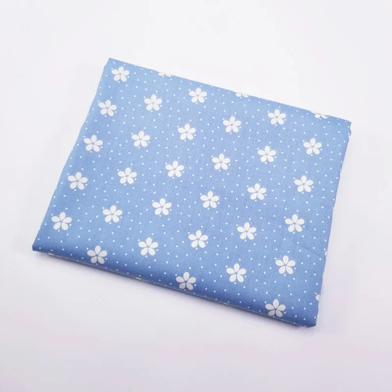 

DIY Cotton Fabric Printing Handmade Twill Cloth For Textile Material Bed Sheet Soft Cloth Quilting Patchwork Tecido Beding Dolls