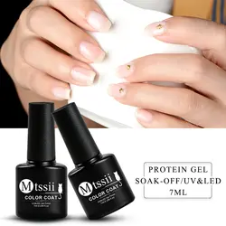 Mtssii 7 мл матовое желе гель лак для ногтей Гель-лак для полировки UV Led ногтей латекс Белый Гель-лак для ногтей Nail Лаки гель