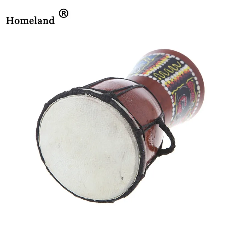 Аксессуары для барабана 4 дюймов Профессиональный Африканский Djembe барабан Bongo деревянный хороший звук музыкальный инструмент