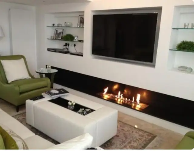 48"Remote control built in electric bio ethanol fireplaces wall-in Fireplaces from Home Improvement on Aliexpress.com | Alibaba Group Cheap bio ethanol fireplace