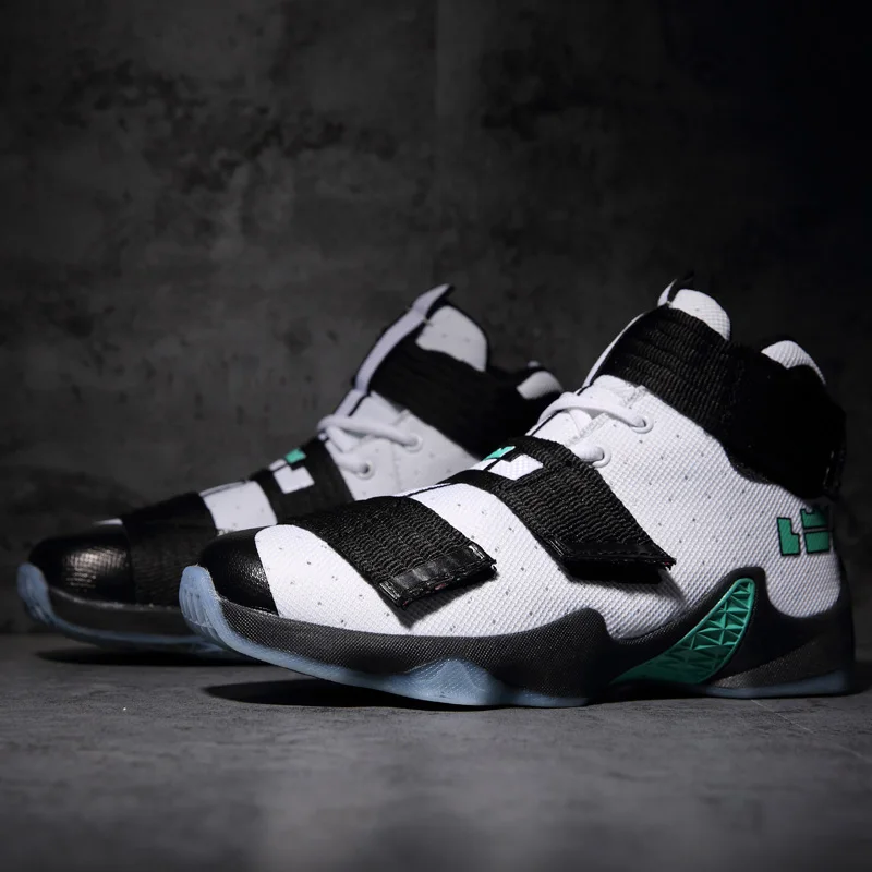 Piso alto de Baloncesto al aire libre Zapatos de los hombres de los niños barato par adulto James Harden Cool Zapatillas Zapatos de Baloncesto negro caliente
