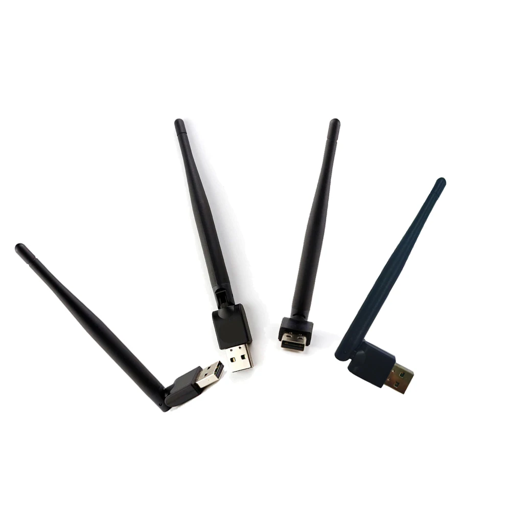 USB wifi адаптер 2 дБ телевизионная антенна 150 Мбит/с lan беспроводная сетевая карта в портативном usb 7601 чип для оконных рамок 7/8/xp