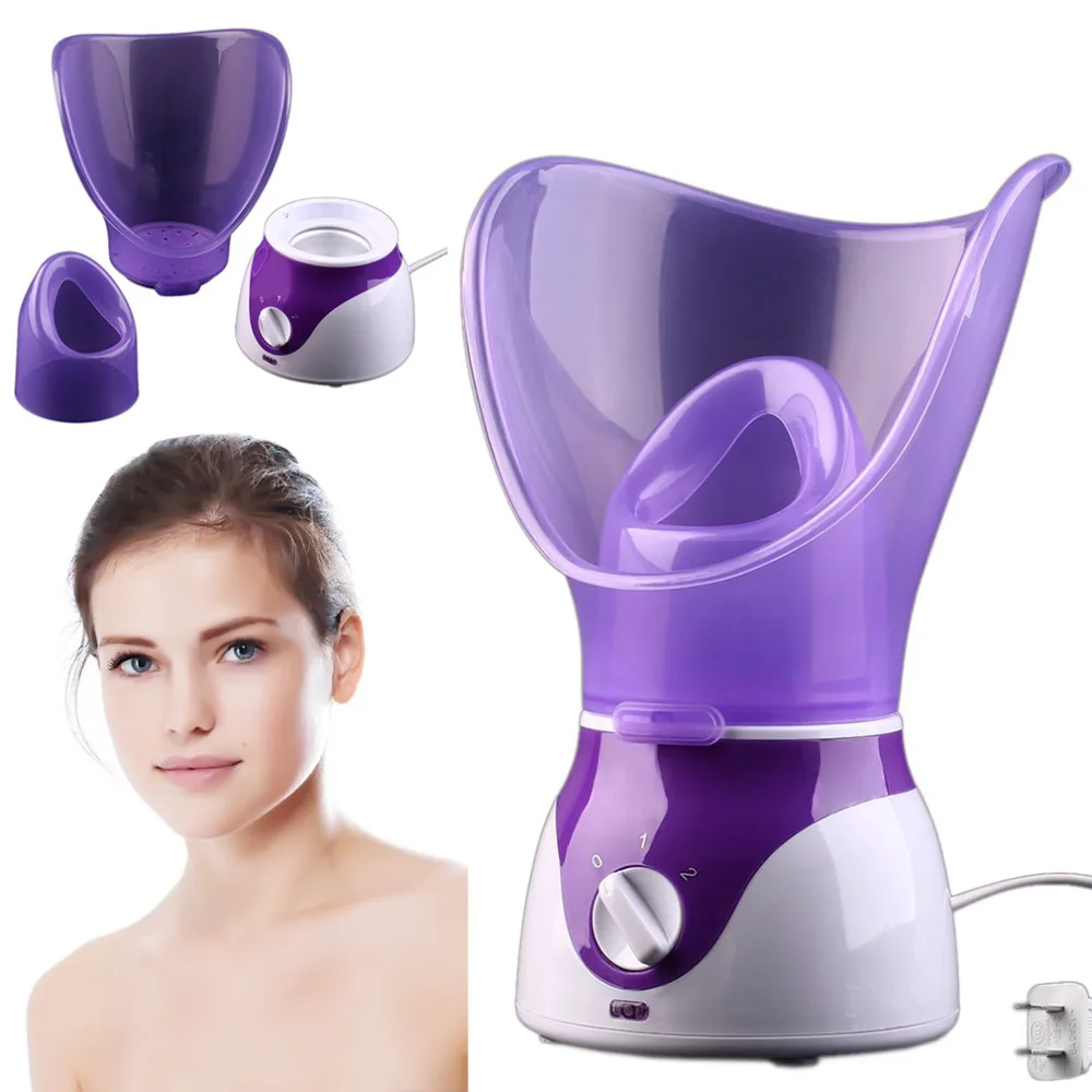 

50/60Hz SPA Pores Steam Sprayer Thermal Facial Sauna Spa Sprayer Refreshing Skin Refresh Mist Steam Face Care Tool US Plug