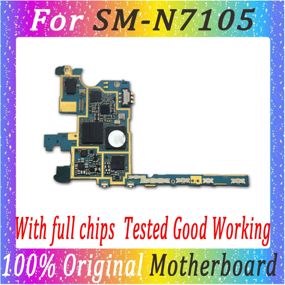 

Europe Version Unlocked For Samsung Galaxy Note 2 N7105 Motherboard Original,N7105 Mainboard with Chips & Good Working,Free Ship