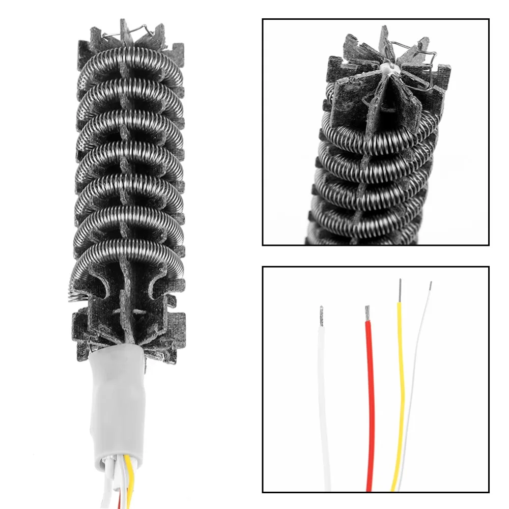 1 шт. нагревательный элемент 220 В горячий воздушный пистолет Нагревательный элемент сердечник для AT858A AT858D горячий воздушный пистолет замена 4 провода