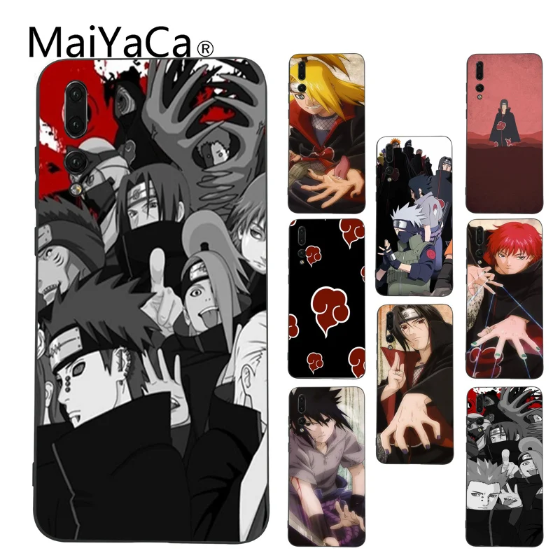 MaiYaCa Anime Naruto Akatsuki Luxury Coque Shell Phone
