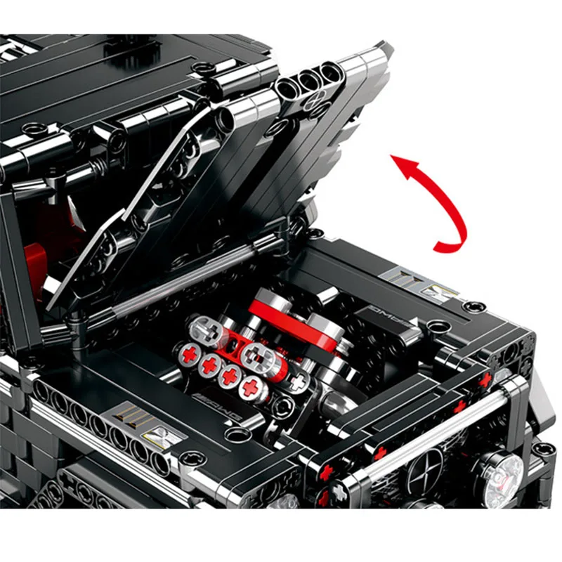 DIY Technic серия строительные блоки Banz G500 автомобильные Кирпичи Модель развивающие игрушки на день рождения для детей Подарки