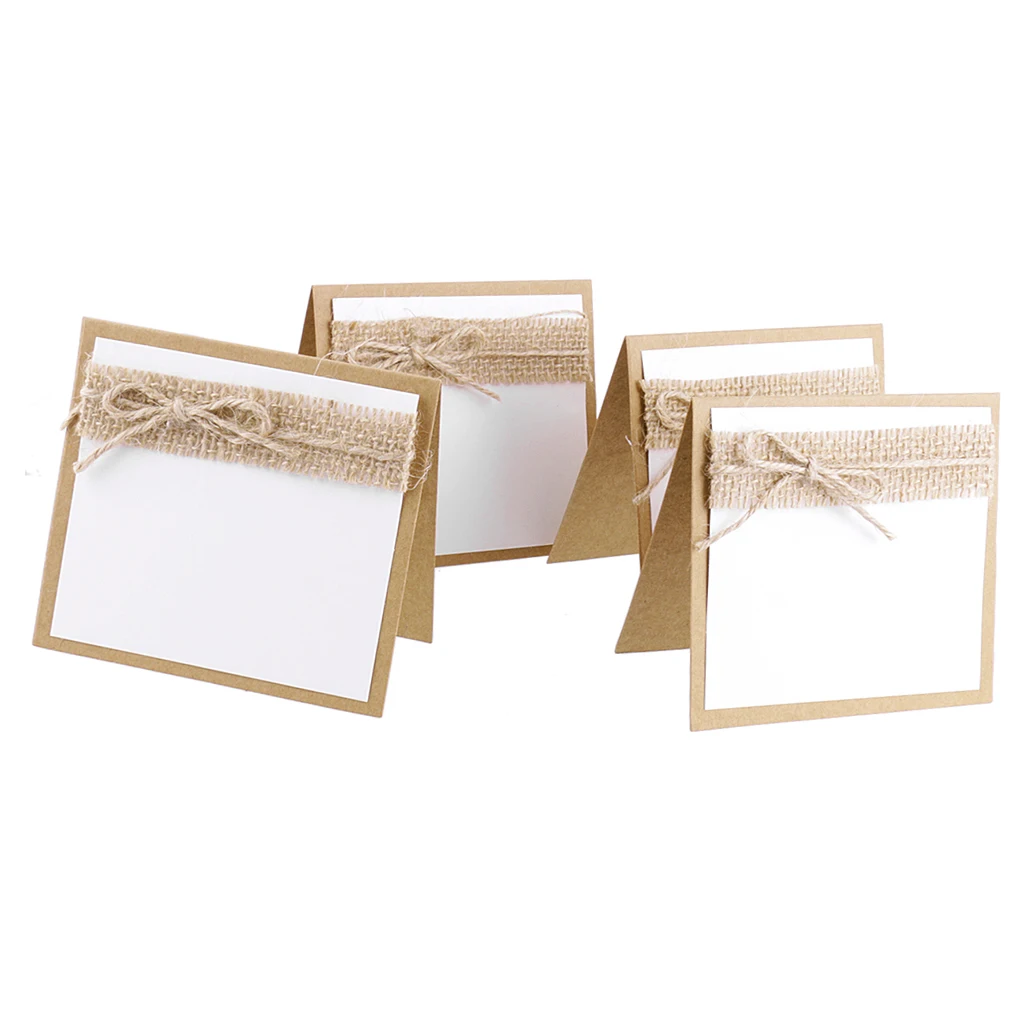 10 Table Place Name Setting Cards Wedding Day Party Birthday Dinner Event