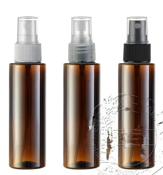 

Lot of 30 100ml brown Plastic Cylinder Spray Bottles with Flat Shoulders Empty Pump Mist Sprayer Cosmetic Atomizer Container