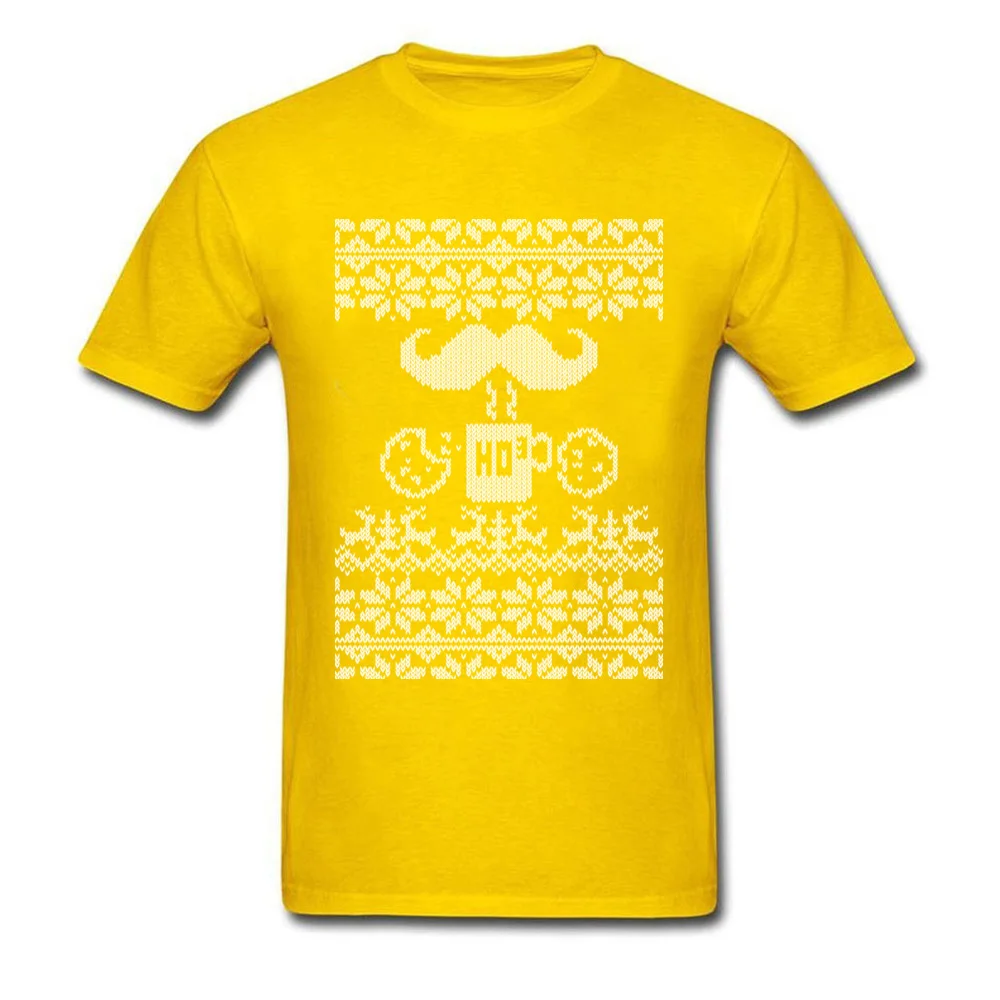 Santa Snack Ugly Christmas Sweater Style_yellow