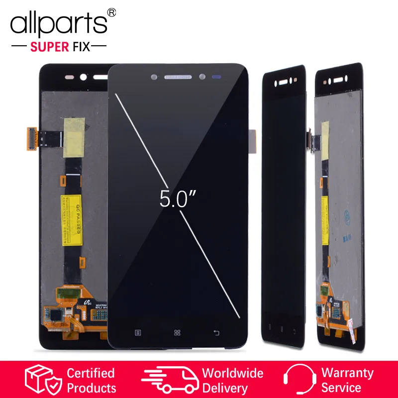 

5.0" Original AMOLED LCD For Lenovo S90 Display Touch Screen With Frame Replacement for Lenovo S90-T S90-U S90-A LCD Display