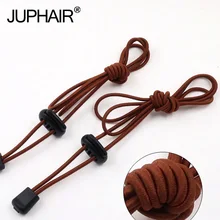 JUP8 Pair Locking Multi-color Shoelaces Black Buckle Lazy Shoelace Sneaker Elastic Adult Children Safe Elastic Shoe Lace Cordone