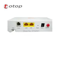 10 шт./лот F407 ZTE EPON ONU с 2 порта ethernet, 1 телефонный порт, оптический сетевой блок для FTTH английская версия