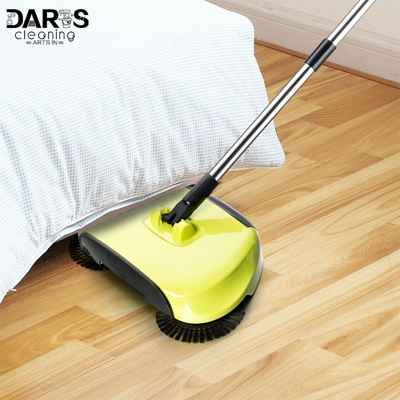 

Magic Broom Dustpan Stainless Steel Sweeping Machine Push Type Household Cleaning Package Hand Push Sweeper Floor Robotic