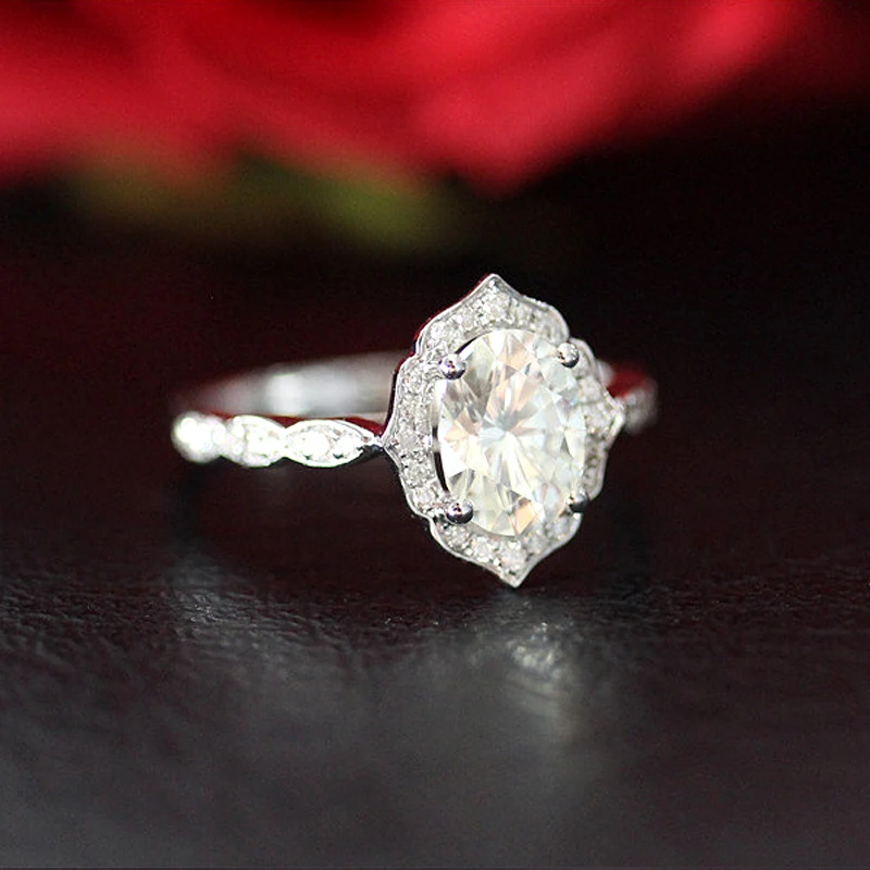 Details about 1.00 Ct Round Cut White Moissanite Vintage Engagement Ring 14K Yellow Gold Over Details about 1.00 Ct Round Cut White Moissanite Vintage Engagement Ring 14K Yellow Gold Over