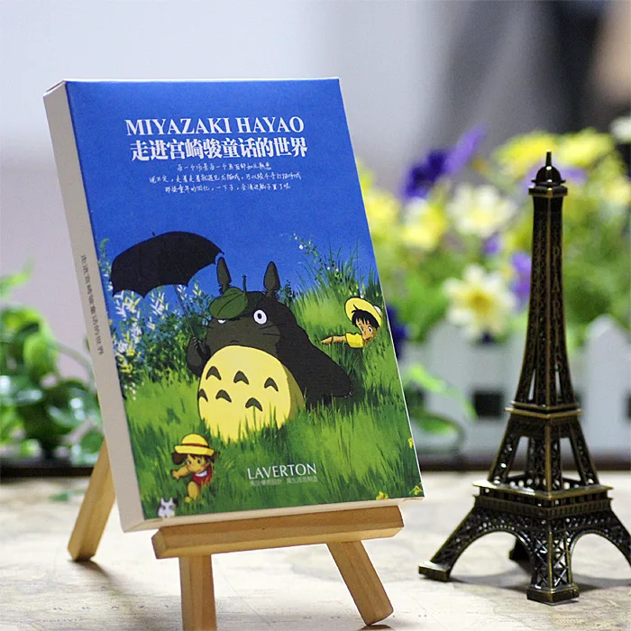 30 шт/лот Hayao Miyazaki Oil открытка-картина Miyazaki Hayao открытка s/поздравительная открытка/модный подарок